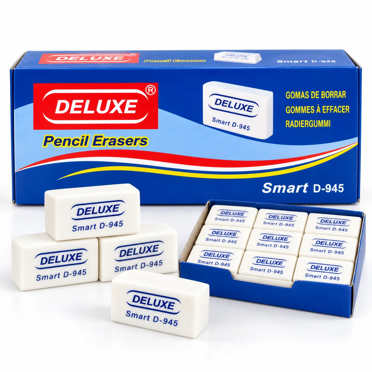 Soft White Rubber Eraser | D945